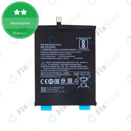 Xiaomi Mi A2 (Mi 6X) - Akku Batterie BN36 3010mAh