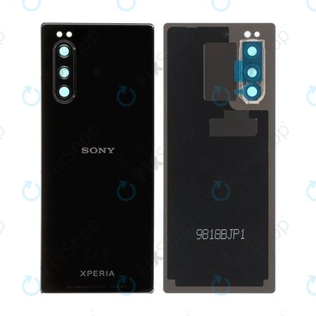 Sony Xperia 5 - Akkudeckel (Black) - 1319-9508 Genuine Service Pack