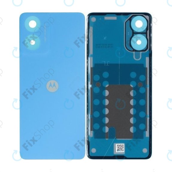 Motorola Moto G04 - Akkudeckel (Satin Blue) - 5S58C23912 Genuine Service Pack