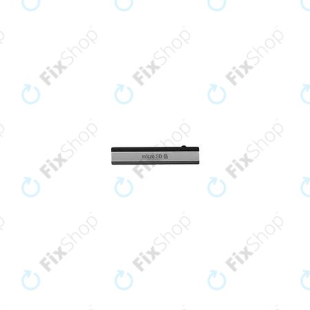 Sony Xperia Z2 D6503 - SD Slot Abdeckung (Black) - 1284-6785 Genuine Service Pack