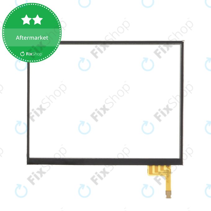 Unteres Touchscreen-Glas mit Klebestreifen für Nintendo DS Lite