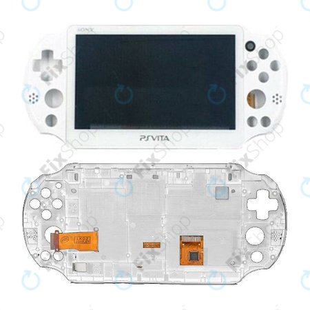 Sony Playstation Vita 2000 - LCD-Display + Aufnahmeglas (weiß)