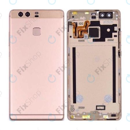 Huawei P9 - Akkudeckel + Fingerprint Sensor (Pink)