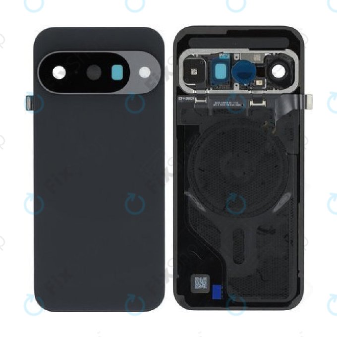 Akkudeckel-Baugruppe für Google Pixel 10, Obsidian