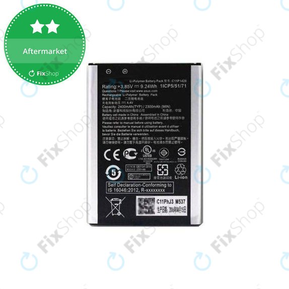 Asus Zenfone 2 Laser ZE500KL - Akku Batterie C11P1428 2400mAh
