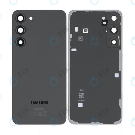 Samsung Galaxy S23 Plus S916B - Akkudeckel (Phantom Black) - GH82-30388A Genuine Service Pack