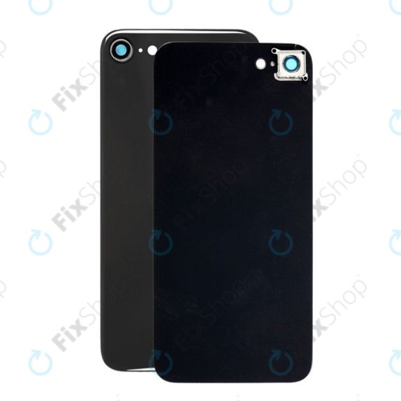 Apple iPhone 8 - Backcover Glas + Rückfahrkameraglas (Space)