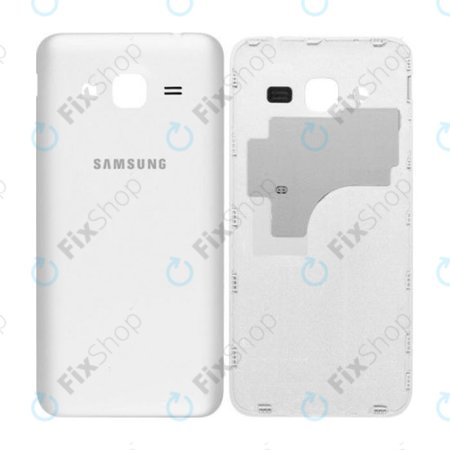 Samsung Galaxy J3 J320F (2016) - Akkudeckel (White) - GH98-39052A Genuine Service Pack