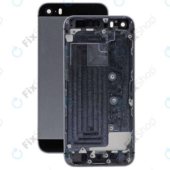 Apple iPhone 5S - Backcover (Space Gray)