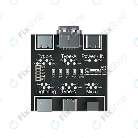 Mechanic DT3 - Data Cable Tester (Lightning, USB-C, microUSB)