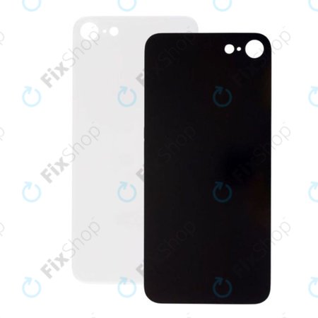 Apple iPhone SE (2nd Gen 2020) - Backcover Glas (White)