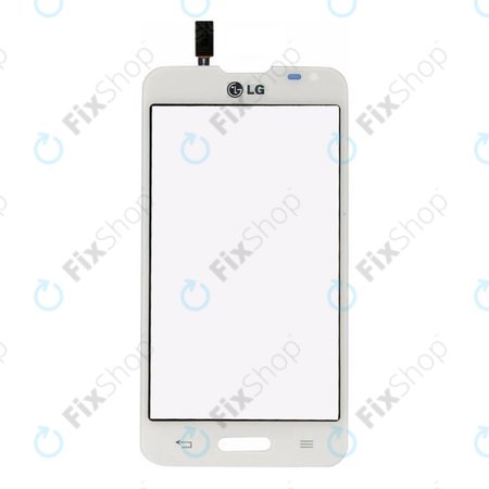 LG L70 D320N - Touchscreen front Glas (Weiß)