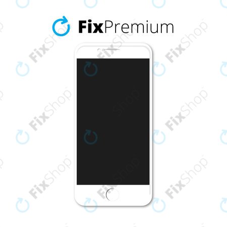 Apple iPhone 8 - LCD Display + Touchscreen front Glas + Rahmen (Weiß) - Genuine Service Pack 661-08934, 661-09081