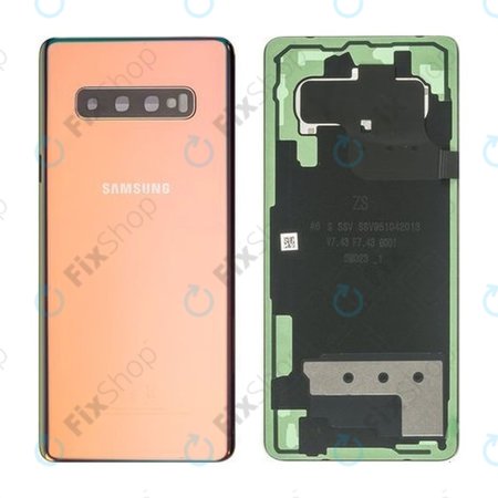 Samsung Galaxy S10 Plus G975F - Akkudeckel (Canary Yellow) - GH82-18406G Genuine Service Pack