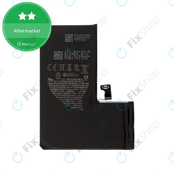 Akku Batterie für iPhone 15 Pro, 3274mAh, A3011