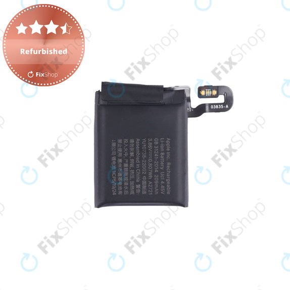 Akku Batterie für Apple Watch SE 2 40mm, 209mAh, A2721, Refurbished