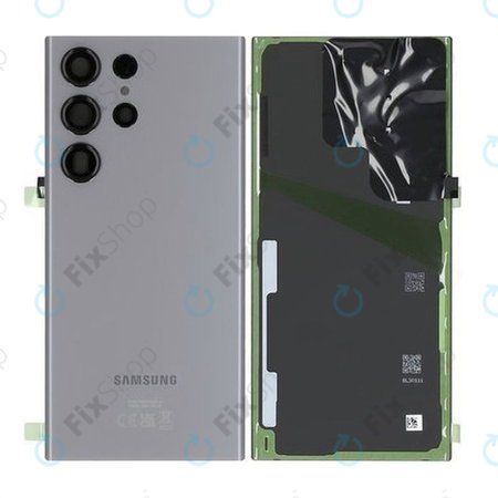 Samsung Galaxy S23 Ultra S918B - Akkudeckel (Graphite) - GH82-30400E Genuine Service Pack