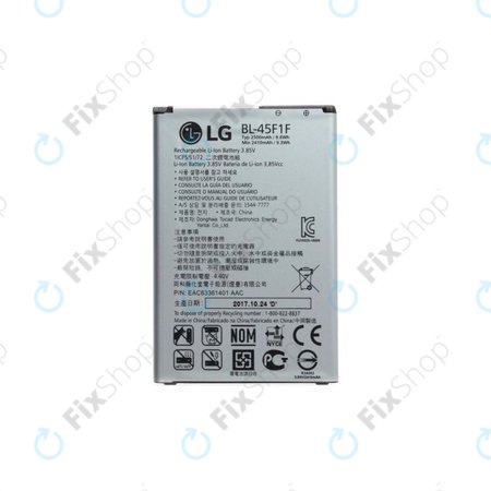 LG K8 M200N (2017) - Akku Batterie BL-45F 2500mAh - EAC63361401