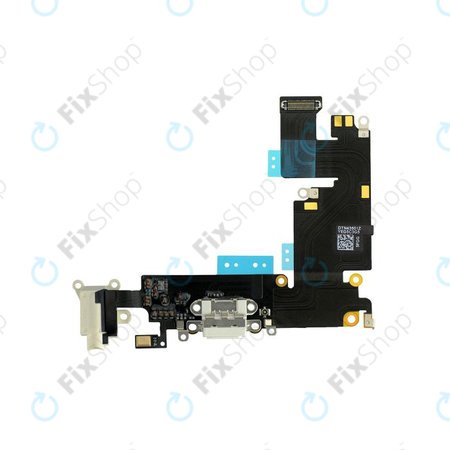 Apple iPhone 6 Plus - Ladestecker Ladebuchse + Mikrofon + Klinke Stecker + Flex Kabel (White)