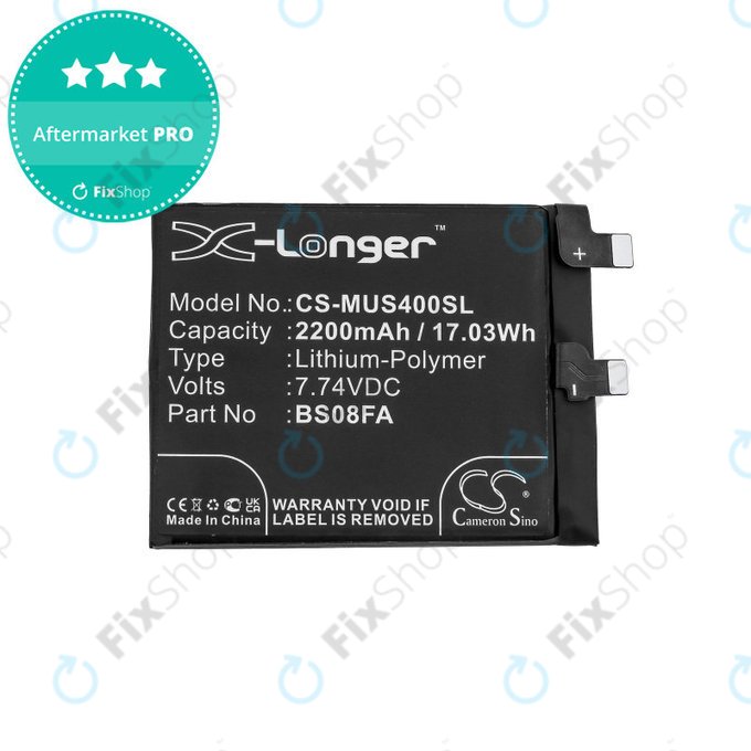 Xiaomi Black Shark 4, 4S - Akku Batterie BS08FA 2200mAh HQ