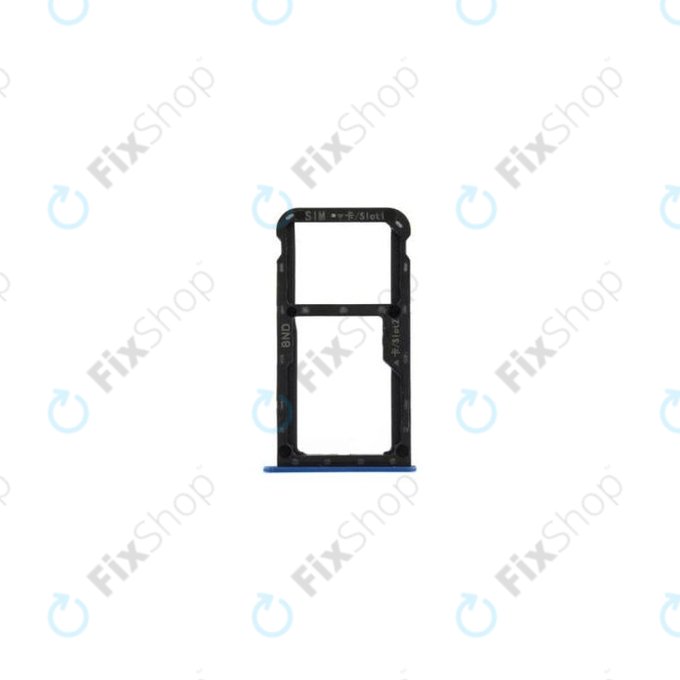 Huawei Honor 7X BND-L21 - SIM Steckplatz Slot (Blue) - 51661GHP Genuine Service Pack
