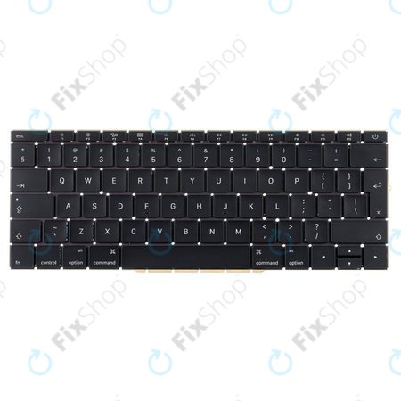 Apple MacBook Pro 13" A1708 (Late 2016 - Mid 2017) - Tastatur UK