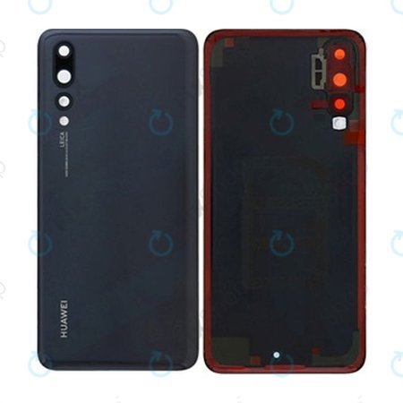 Huawei P20 Pro CLT-L29, CLT-L09 - Akkudeckel (Black) - 02351WRR Genuine Service Pack