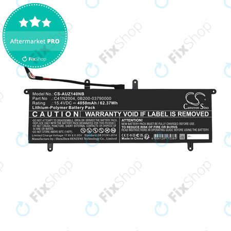 Batterie für Asus ZenBook DUO 14, 4050mAh, Li-Pol, 15.4V, C41N2004, HQ
