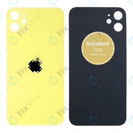 Apple iPhone 11 - Backcover Glas (Yellow)
