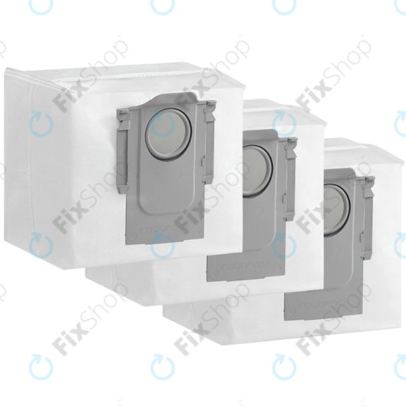 Staubbeutel, 3 Stk. für Roborock Q10 VF, VF+, V, V+, S5, S5+