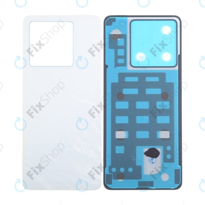 Xiaomi Redmi Note 13 Pro 5G 2312DRA50C - Akkudeckel (Arctic White)