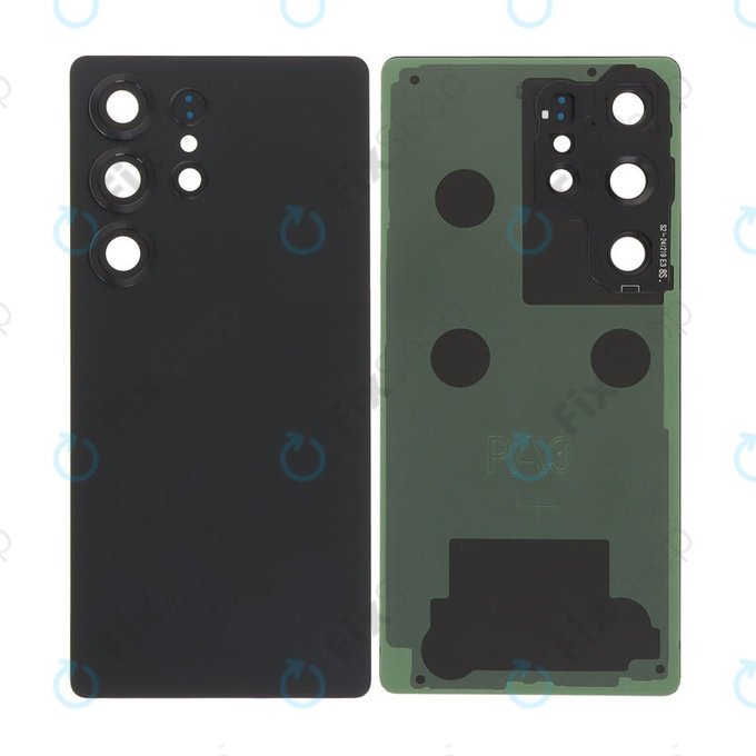 Samsung Galaxy S25 Ultra - Akkudeckel Komplett (Titanium Black)