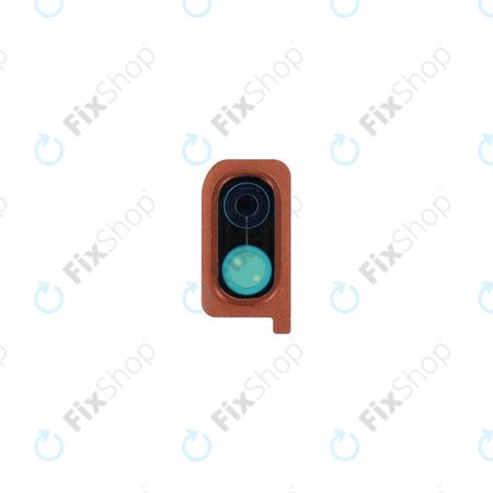 Samsung Galaxy A20 A205F - Rückfahrkamera Schieberahmen (Coral Orange)