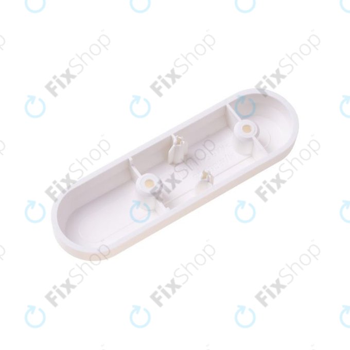 Xiaomi Mi Electric Scooter 1S, 2 M365, Essential, Pro, Pro 2 - Dekorative Vorder- und Hintergabelkappe (Weiß) - C002300002400 Genuine Service Pack