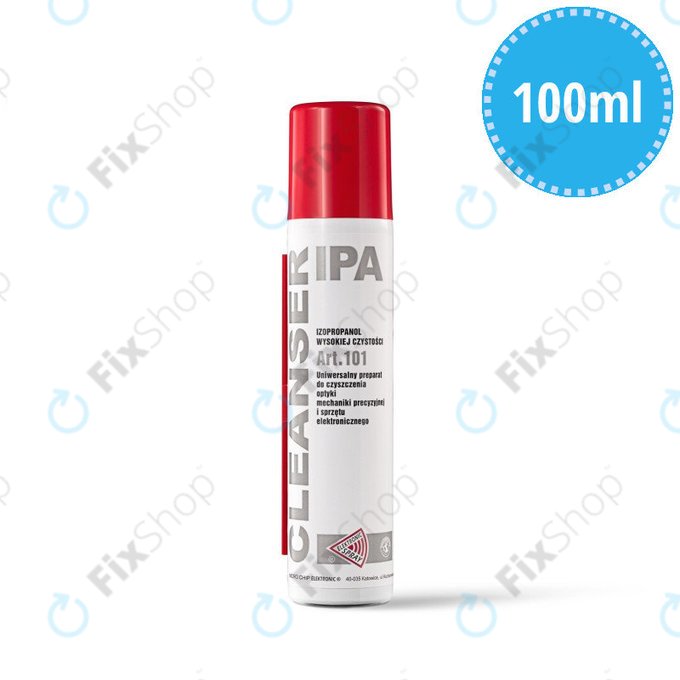 Isopropanol 100%, 100 ml, Spray, Cleanser IPA