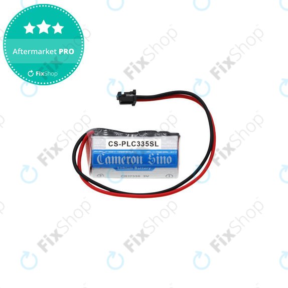 Batterie für Mitsubishi CR17335SE-R, Sanyo GT15-BAT, 1800mAh, Li-MnO2, 3V, Q6BAT, HQ