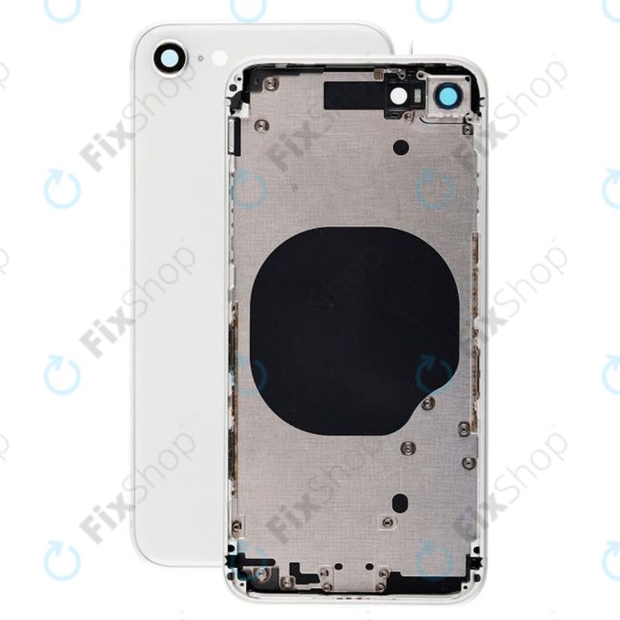 Apple iPhone 8 - Backcover (Silver)