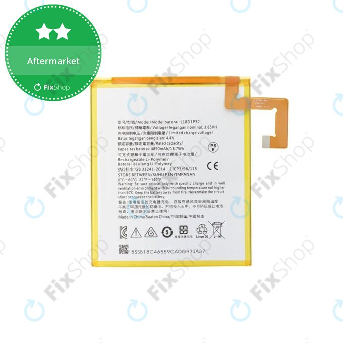 Lenovo Tab M10 TB-X605, TB-X306 ,TB-X505 - Akku Batterie L18D1P32 4850mAh