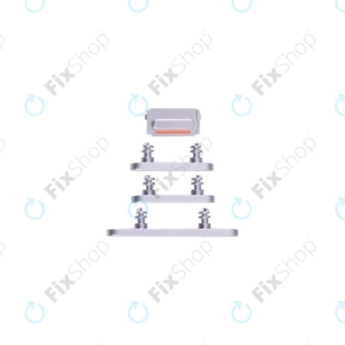 Apple iPhone 14 Pro Max - Seitentasten (Silver)