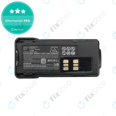 Batterie für Motorola DP2000, Motorola DP2400, 2600mAh, Li-Ion, 7.4V, PMNN4415, HQ