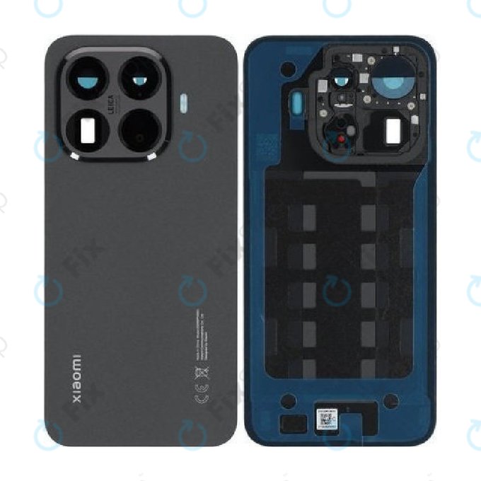 Akkudeckel für Xiaomi 15T Pro 5G, Black, 5600070O12U00, Genuine Service Pack
