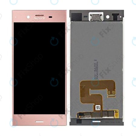 Sony Xperia XZ1 G8341 - LCD Display + Touchscreen front Glas (Rosa) - 1309-6836