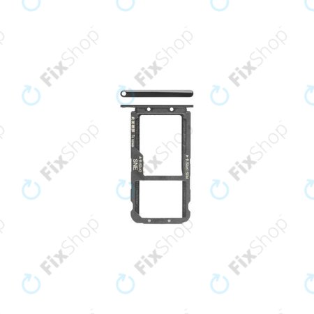 Huawei Mate 20 Lite SNE-LX1, SNE-L21 - SIM Steckplatz Slot (Black) - 51661KAV Genuine Service Pack