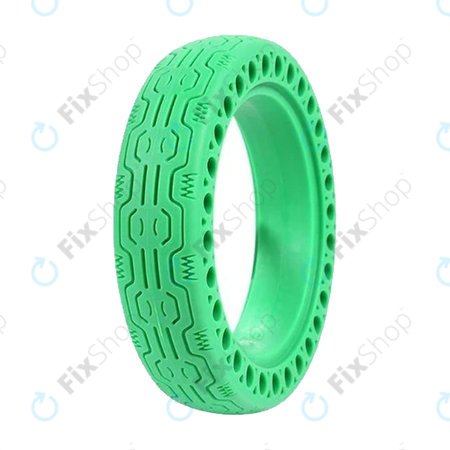 Xiaomi Mi Electric Scooter 1S, 2 M365, Essential, Pro, Pro 2 - Dauerhaft Schlauchloser Vollgummireifen (Typ 1) (Green)