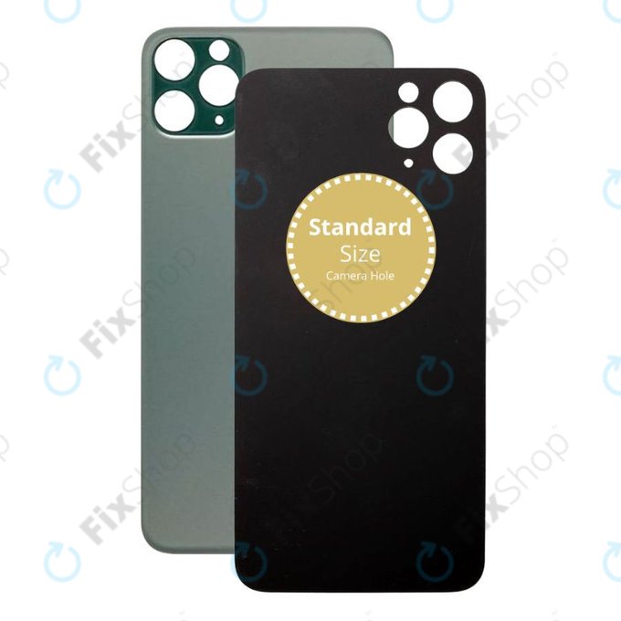 Apple iPhone 11 Pro - Backcover Glas (Green)