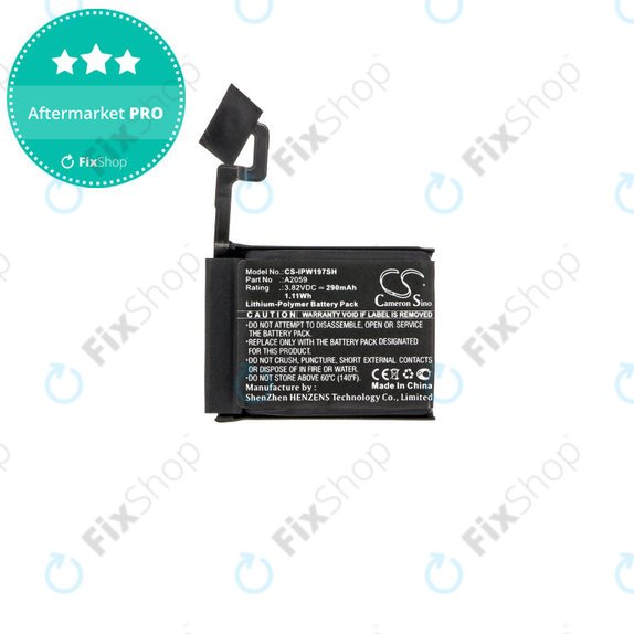 Apple Watch 4 44mm - Akku Batterie A2059 290mAh HQ