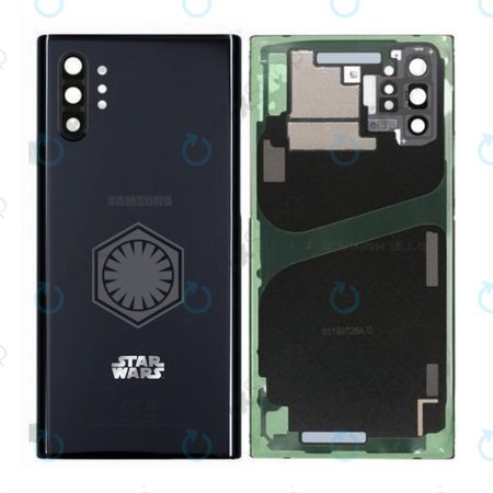 Samsung Galaxy Note 10 Plus N975F - Akkudeckel (Aura Black Star Wars) - GH82-21630A Genuine Service Pack