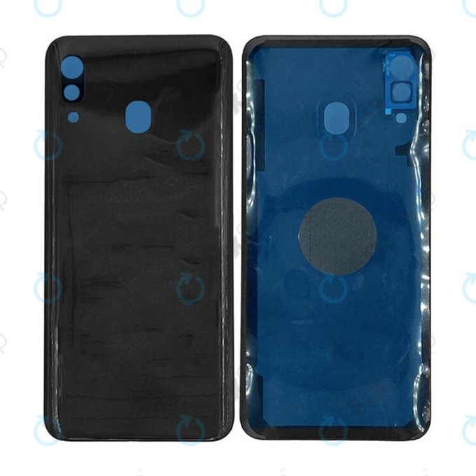 Samsung Galaxy A20e A202F - Akkudeckel (Black)