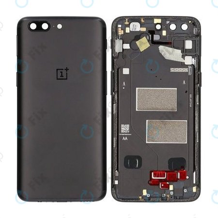 OnePlus 5 - Akkudeckel (Midnight Black)