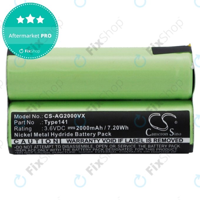 AEG Electrolux Junior 2.0 - Akku Batterie Type141 Ni-MH 3.6V 2000mAh HQ